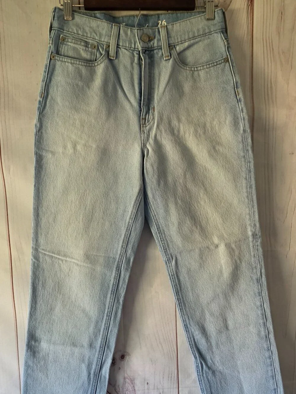 J. Crew Classic Straight Jeans Women’s 26, vintage inspired 90’s Y2K style